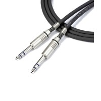 Cable de Audio Santo Angelo 1Plug ¼" TRS a 1Plug ¼" TRS OFHC AC10 2mt  S-AC10-2
